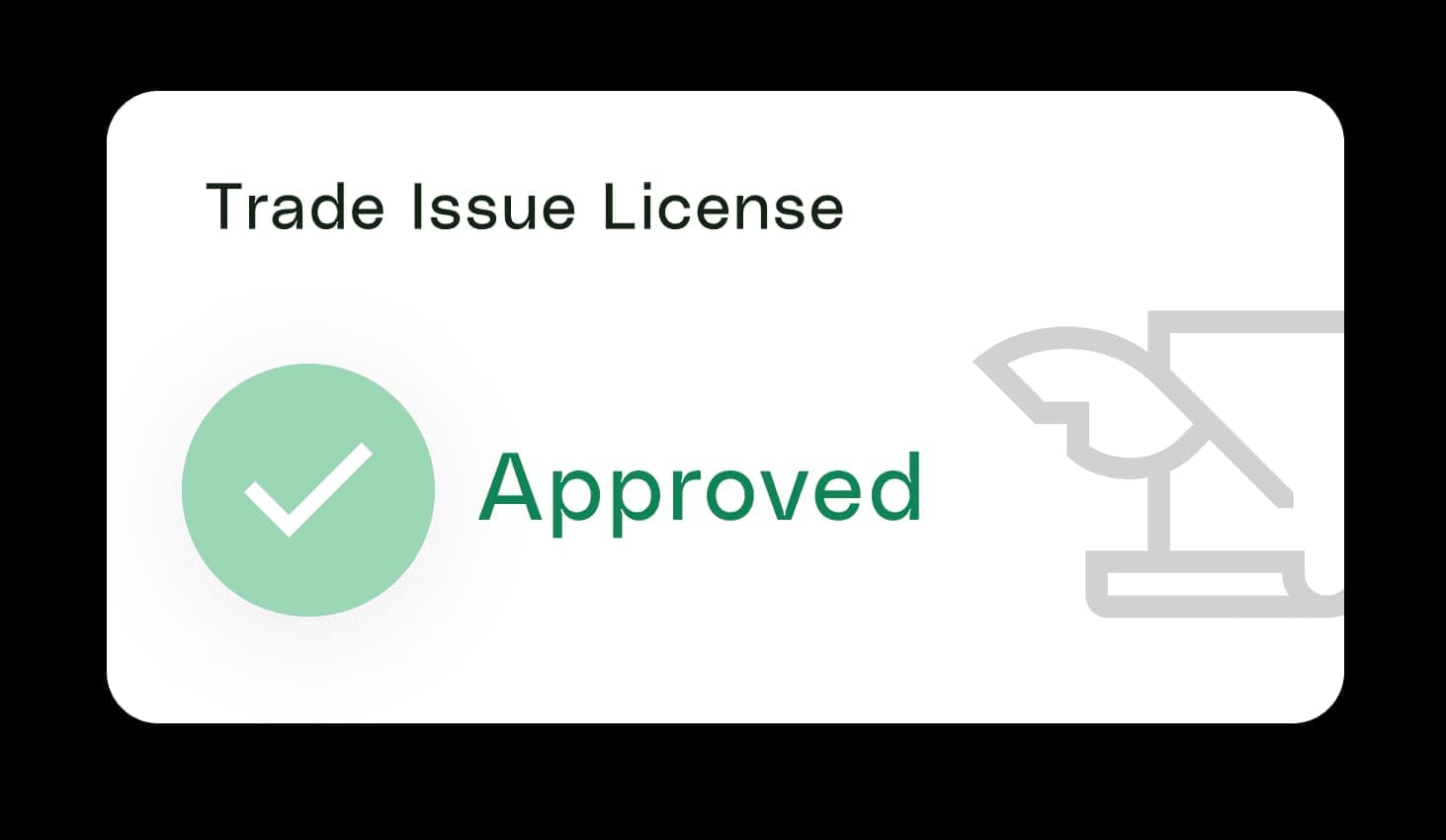 Trade License Issued